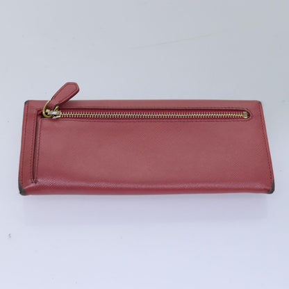 Prada Full Size Wallet Pink