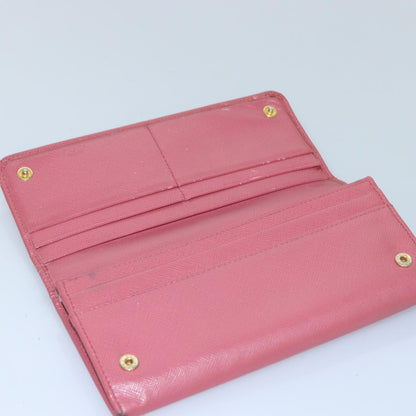Prada Full Size Wallet Pink